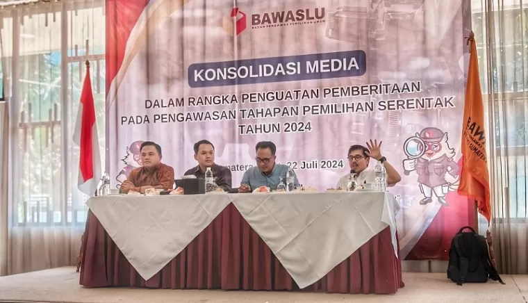 Bawaslu Sumbar Gelar Konsolidasi Media untuk Pengawasan Pilkada