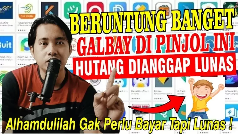 Ilustrasi pinjol lunas. (Foto YouTube Bang Tri)