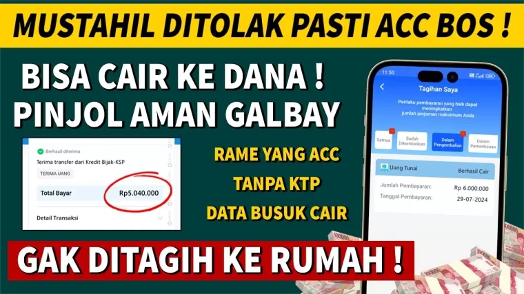 ilustrasi pinjol aman galbay. (Foto: YouTube Ternak Cuan ID)