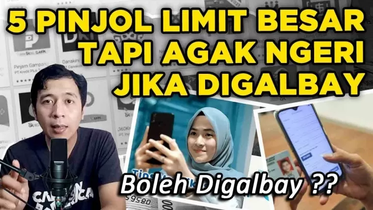 Ilustrasi pinjol limit besar. (Foto: YouTube Sekilas Pinjol)