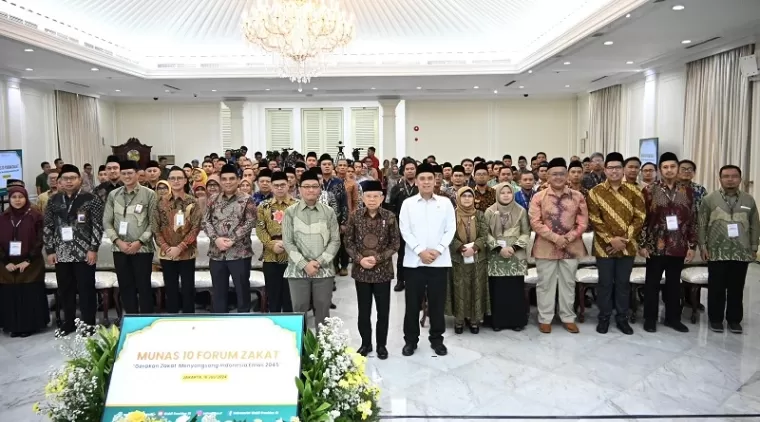 Wapres saat membuka Forum Zakat