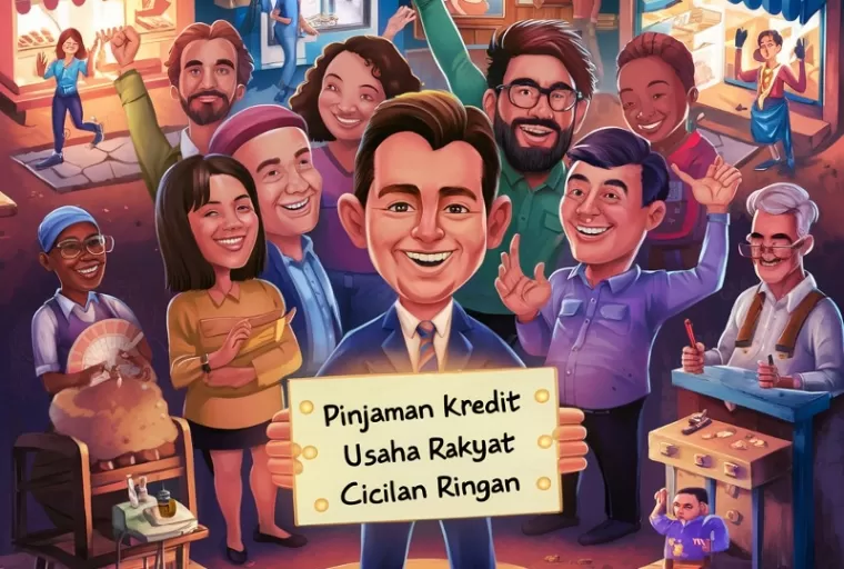 Ilustrasi KUR BSI (foto: ideogram AI)