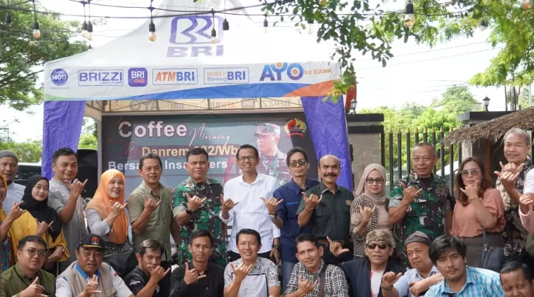 Coffee Morning Danrem, Pererat Silaturahmi dengan Media