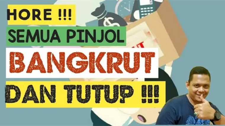 Ilustrasi pinjol bangkrut. (Foto: YouTube)