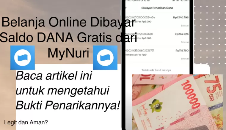 Ilustrasi Aplikasi Penghasil Uang, Nuri Cashback (foto: Youtube Naufal354/Canva)