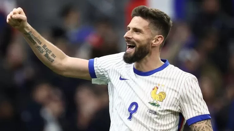 Olivier Giroud Pensiun dari Timnas Prancis