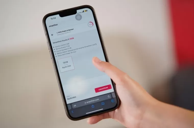 Pakai eSIM Smartfren Mulai Rp25 Ribu-an, Nikmati Kuota Besar Full 24 Jam