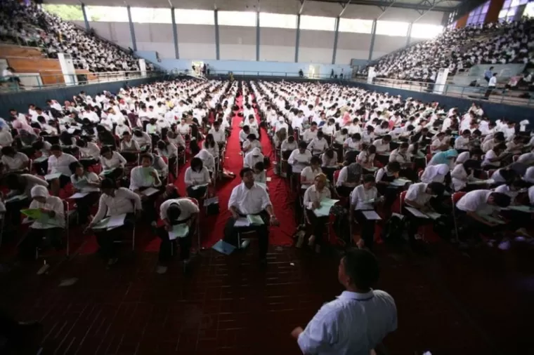 Seleksi CPNS. (Foto: Kompascom)