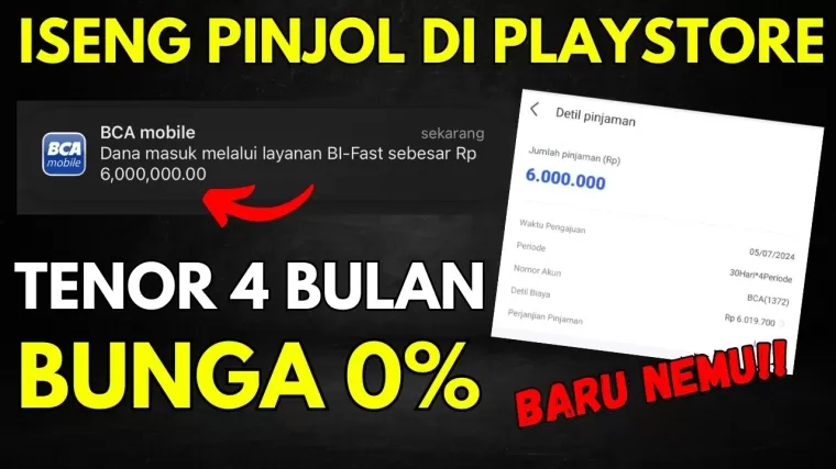 Ilustrasi pinjol gacor. (Foto: YouTube Manting ID0