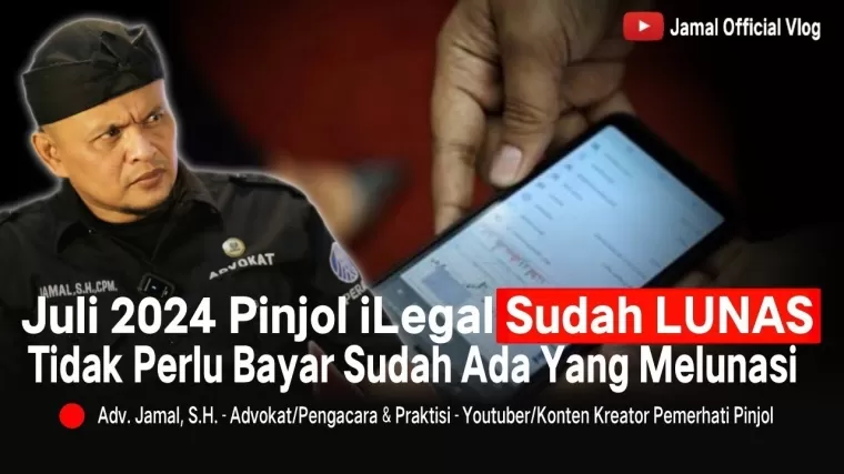 Ilustrasi pinjol ilegal. (Foto: YouTube Jamal Official)