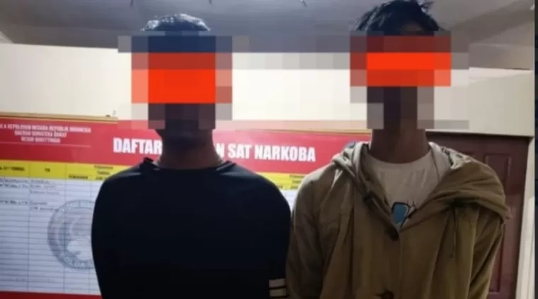 Satuan Narkoba Polresta Bukittinggi Ciduk Dua Pemuda Pengedar Narkoba