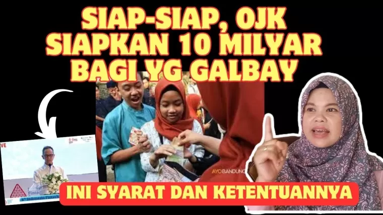 Ilustrasi OJK siapkan Rp10 miliar. (Foto; YouTube Desi Sutriani)