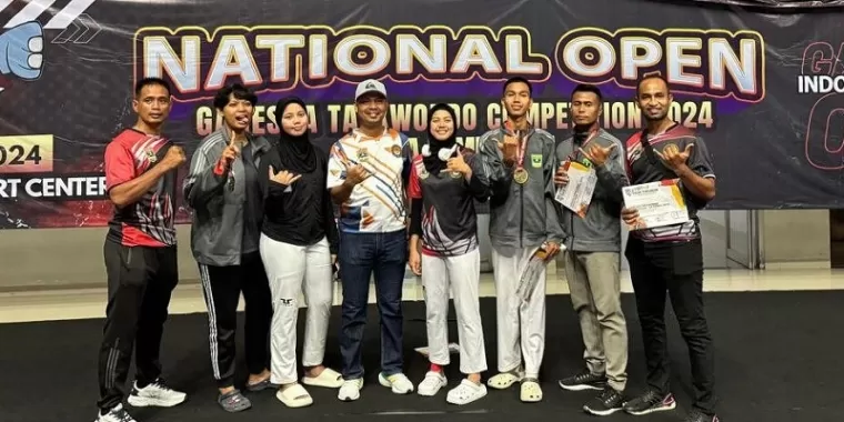 Taekwondoin Sumbar Raih Prestasi Gemilang di Kejurnas Piala Kemenpora