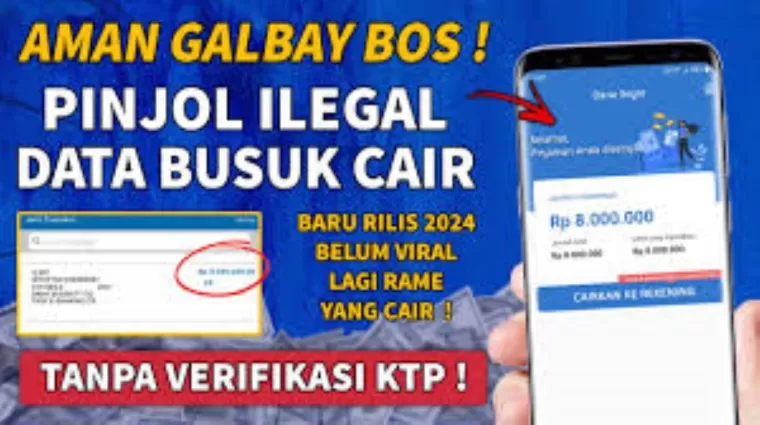 Ilustrasi pinjol langsung cair. (Foto: YouTube Ternak Cuan ID)