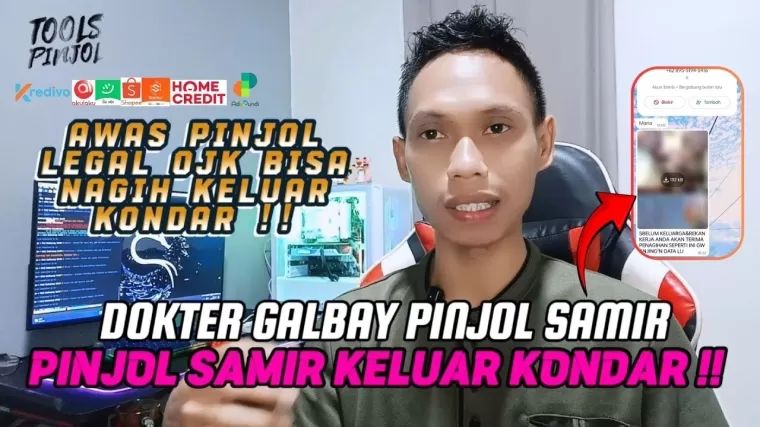 Ilustrasi pinjol keluar kondar. (Foto: YouTube Tools Pinjol)