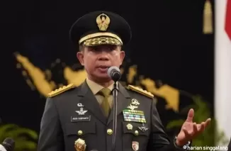 Panglima TNI Jenderal Agus Subiyanto melakukan mutasi, rotasi, dan promosi jabatan terhadap 52 perwira tinggi (Pati) TNI dari tiga matra. (Foto: SINDOnews)