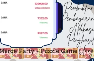 Ilustrasi aplikasi penghasil uang Merge Party Puzzle Game (foto: Canva)