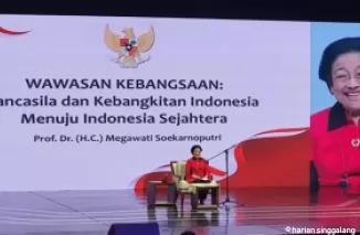 Presiden ke-5 Republik Indonesia sekaligus Ketua Umum PDI-P, Megawati Soekarnoputri. (Foto: Media Indonesia)