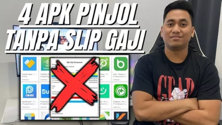 Ilustrasi pinjol tanpa slip gaji. (Foto: YouTube TAZ)