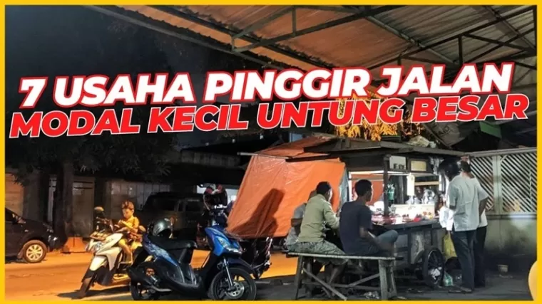 Ilustrasi ide usaha pinggir jalan. (Foto: Kanal YouTube Rekomendasi Usaha)