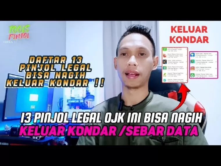 Ilustrasi pinjol keluar kondar.