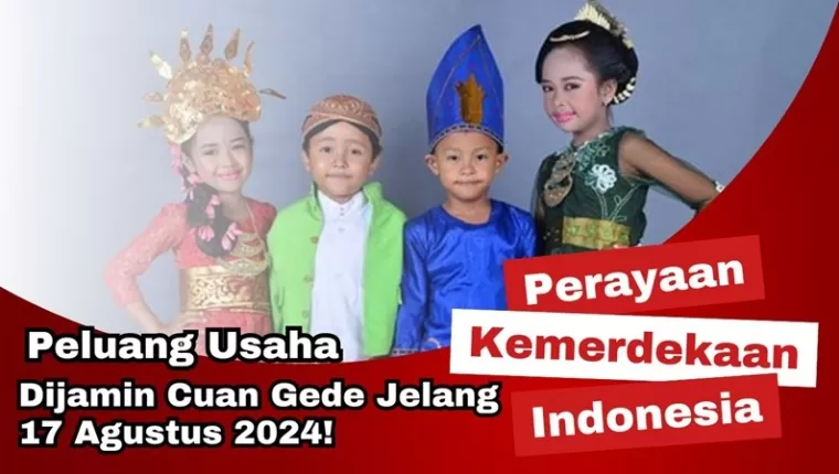 Ilustrasi ide bisnis jelang 17 Agustus 2024.(Foto: Canva)