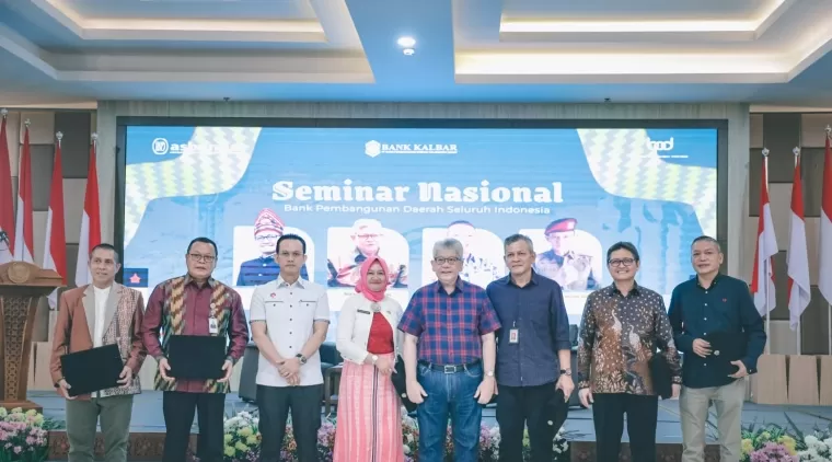 UNDIAN SIMPEDA - Seminar Nasional &quot;Ancaman Cyber Crime di Era Digital Bagi Bank Pembangunan Daerah Seluruh Indonesia&quot; dalam rangkaian Undian Tabungan Simpeda periode 1 XXXV-2024 di Kantor Gubernur Kalimantan Barat (Kalbar), Kamis, 8 Agustus 2024. (ist)