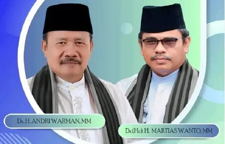 DPP PAN Usung Andri Warman - Martias Wanto untuk Pilkada Agam