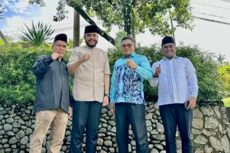 Fadly Amran Terima Dukungan dari Mantan Ketua DPRD Padang Syafrial Kani