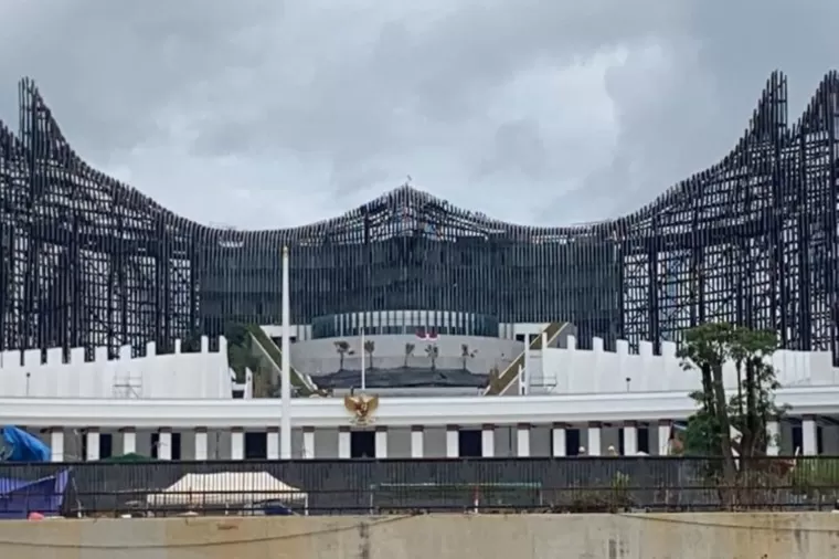 Istana Garuda di IKN. (Foto: Kompas/com)