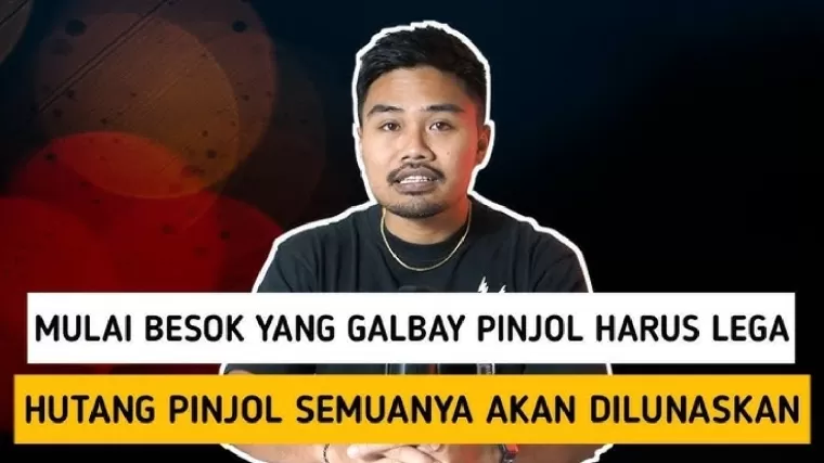 Ilustrasi galbay pinjol.