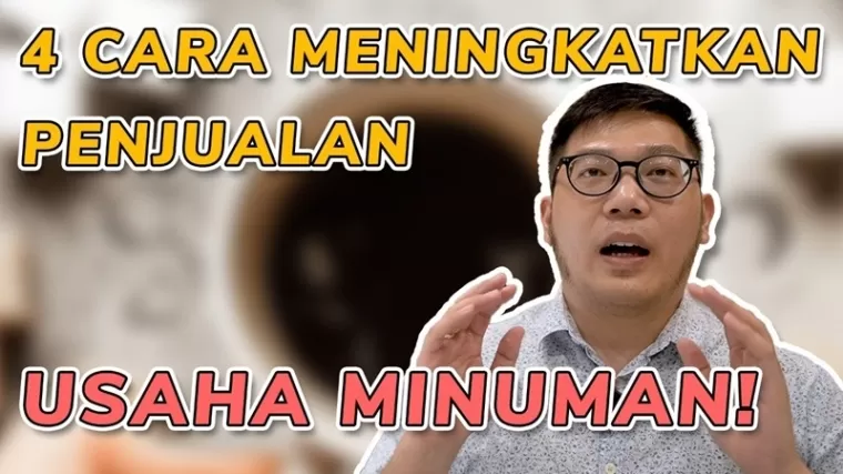 Ilustrasi tips dan trik bisnis minuman. (Foto: kanal Youtube Yusuf Bicara Investasi)