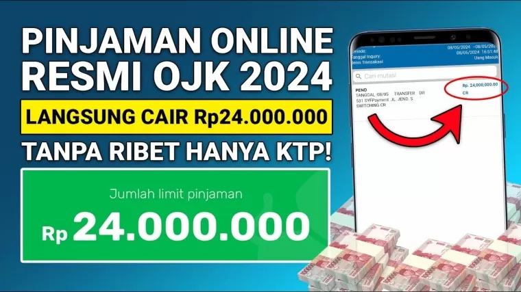 Ilustrasi pinjol resmi OJK.