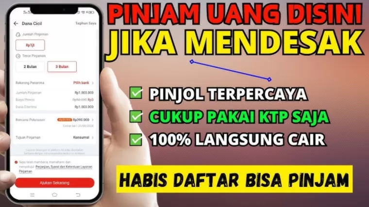 Ilustrasi pinjol terpercaya.