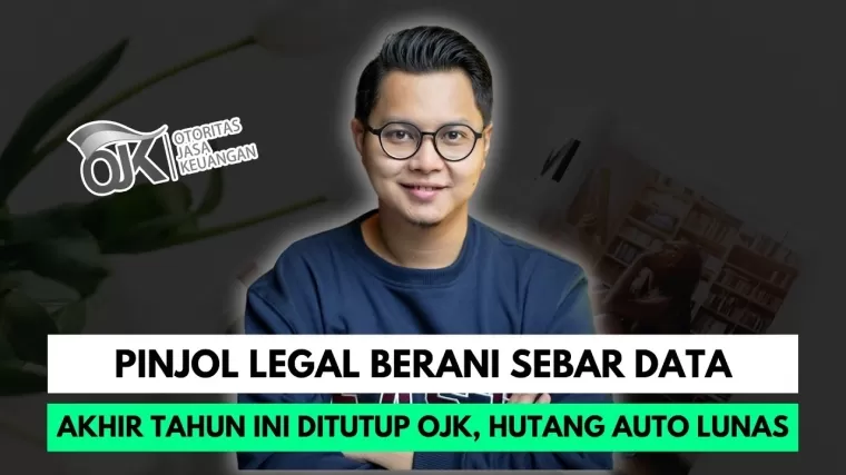 Ilustrasi pinjol legal sebar data.