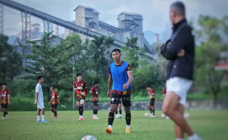 Miftah, kaptem tim Semen Padang FC. (foto: Dodi Kurniawan)