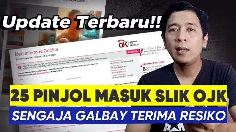 Ilustrasi pinjol masuk Slik OJK.