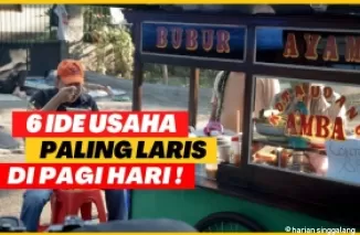 Ilustrasi ide usaha paling laris pagi hari. (Foto: kanal YouTube Rekomendasi Usaha)