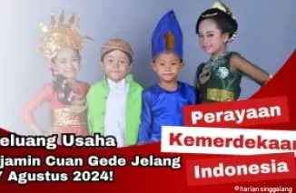 Ilustrasi ide bisnis jelang 17 Agustus 2024.(Foto: Canva)