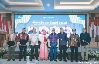 UNDIAN SIMPEDA - Seminar Nasional "Ancaman Cyber Crime di Era Digital Bagi Bank Pembangunan Daerah Seluruh Indonesia" dalam rangkaian Undian Tabungan Simpeda periode 1 XXXV-2024 di Kantor Gubernur Kalimantan Barat (Kalbar), Kamis, 8 Agustus 2024. (ist)