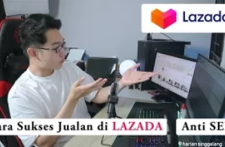 Ilustrasi tips jualan  di Lazada 2024. (Foto: kanal YouTube Rio Gandhi)