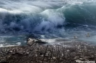 Ilustrasi tsunami. (Foto: pixabay)