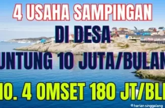 Ilustrasi ide usaha sampingan di Desa. (Foto: kanal Youtube Inspirasi Pagi)