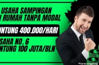 Ilustrasi ide bisnis sampingan tanpa modal tahun 2024. (Foto: kanal Youtube Inspirasi Pagi)