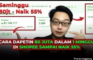 Ilustrasi tips jualan di Shopee. (Foto: kanal Youtube Rio Gandhi)