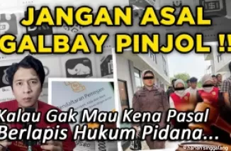 Ilustrasi galbay pinjol.