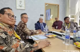 Pertemuan Dubes RI di Singapura dengan Dirut PT Semen Padang