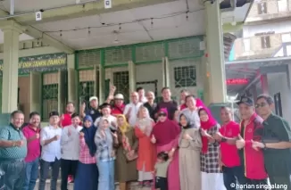 Bertemu warga Minang di Banjarmasin