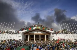 Kerusuhan di Bangladesh semakin memanas usai Sheikh Hasina mengundurkan diri dan meninggalkan negaranya. (Foto: SINDONews)