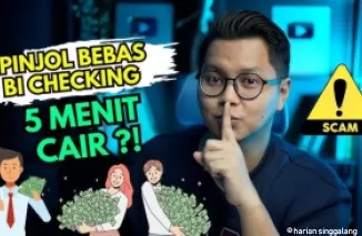 Ilustrasi pinjol lansgung cair. (Foto: YouTube Fintech ID)